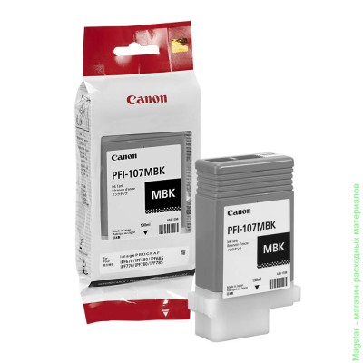 Картридж Canon PFI-107MBK / 6704B001 для iPF680 / iPF685 / iPF780 / iPF785