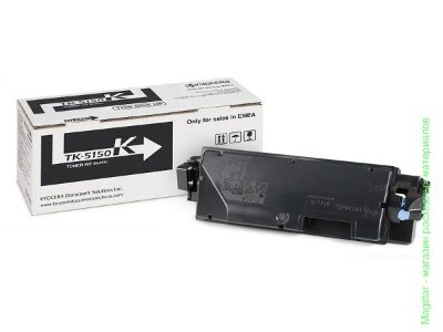 Картридж Kyocera TK-5150K / 1T02NS0NL0 для P6035cdn / M6x35cidn / M6535cidn