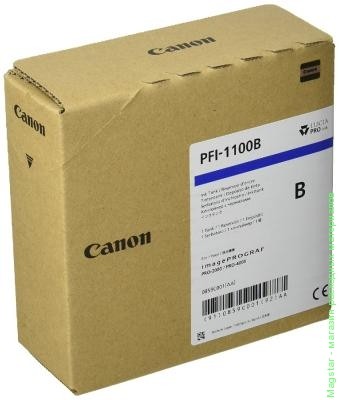 Картридж Canon PFI-1100B / 0859C001 для imagePROGRAF PRO-2000 / PRO-4000 / PRO-4000S / PRO-6000S