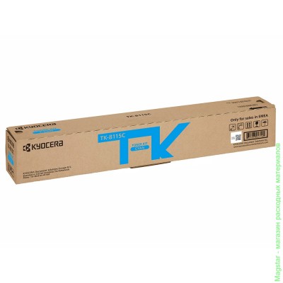 Картридж Kyocera TK-8115C / 1T02P3CNL0 для M8124cidn / M8130cidn