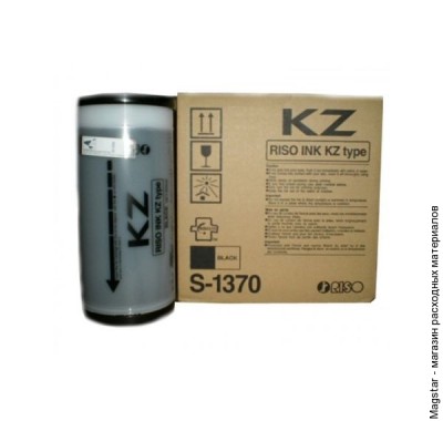 Краска Riso INC KZ / S-1370 , 800мл, черный